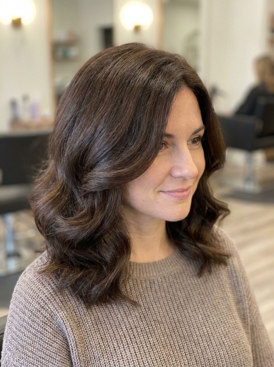 Side-Part Blowout - Frisuren 2026